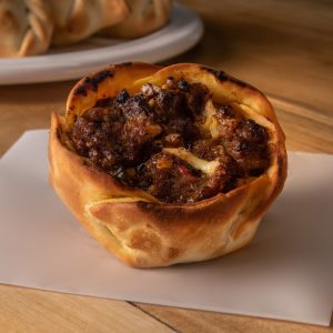 Canastita de carne a cuchillo