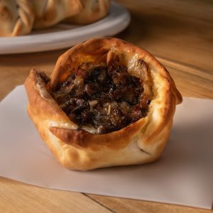 Canastita de cerdo agridulce