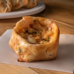 Canastita de langostinos