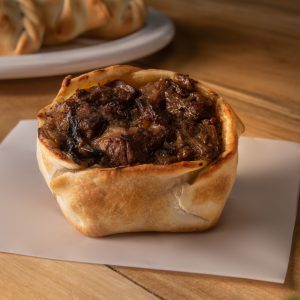 Canastita de lomo al champignon