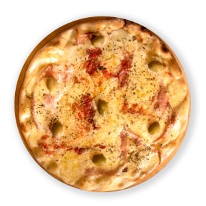 Pizza de jamón